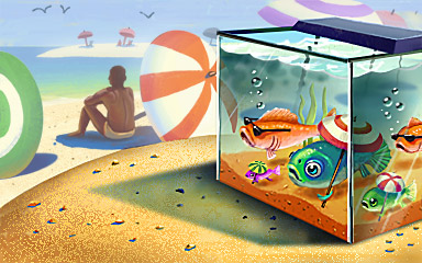 Beach Envy Badge - Quinn's Aquarium Beach Envy Badge - Quinn's Aquarium