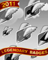 Fancy Flight Badge - Plants Vs. Zombies Fancy Flight Badge - Plants Vs. Zombies