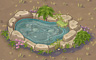 Stone Pond Badge - Solitaire Gardens Stone Pond Badge - Solitaire Gardens