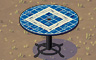 Tile Round Table Badge - Solitaire Gardens Tile Round Table Badge - Solitaire Gardens