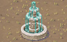 Stone Fountain Badge - Solitaire Gardens Stone Fountain Badge - Solitaire Gardens