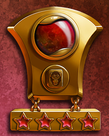 Mahjong Mastery IV Badge - Mahjong Garden HD Mahjong Mastery IV Badge - Mahjong Garden HD
