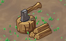 Chopping Block Badge - Solitaire Gardens Chopping Block Badge - Solitaire Gardens