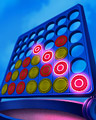 I've Seen The Light Badge - Connect 4 I've Seen The Light Badge - Connect 4