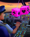 Friendly Skies Badge - First Class Solitaire HD Friendly Skies Badge - First Class Solitaire HD