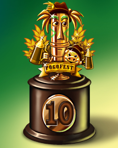 Pogofest 2018 Lap 10 Badge - World Class Solitaire HD Pogofest 2018 Lap 10 Badge - World Class Solitaire HD