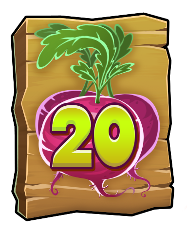 The Radish Badge - Word Whomp HD The Radish Badge - Word Whomp HD