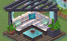 Shaded Pergola W/Dark Wood Badge - Solitaire Gardens Shaded Pergola W/Dark Wood Badge - Solitaire Gardens