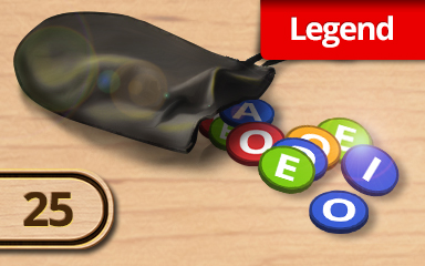 25 Legendary Challenge Badge - A Way With Words 25 Legendary Challenge Badge - A Way With Words