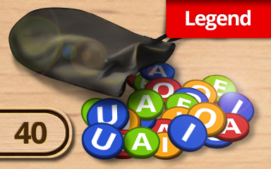40 Legendary Challenge Badge - A Way With Words 40 Legendary Challenge Badge - A Way With Words