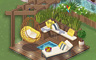 Relaxing Pergola (dark) Badge - Solitaire Gardens Relaxing Pergola (dark) Badge - Solitaire Gardens