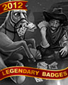 Classic Horseplay Badge - Pyramid Solitaire Classic Horseplay Badge - Pyramid Solitaire