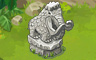 Woolly Mammoth Sculpture Badge - Solitaire Gardens Woolly Mammoth Sculpture Badge - Solitaire Gardens