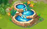 Flowing Fountain Badge - Solitaire Gardens Flowing Fountain Badge - Solitaire Gardens