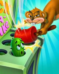 Pogo Whack-A-Spike Badge Pogo Whack-A-Spike Badge