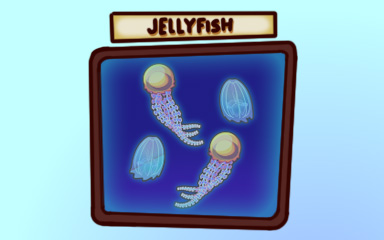 Jelly Belly Badge - Quinn's Aquarium Jelly Belly Badge - Quinn's Aquarium