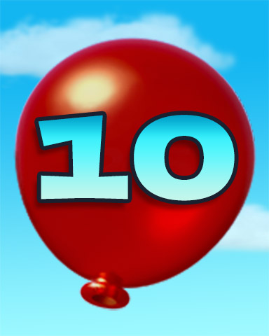 Rank 10 Badge - Poppit!™ HD Rank 10 Badge - Poppit!™ HD