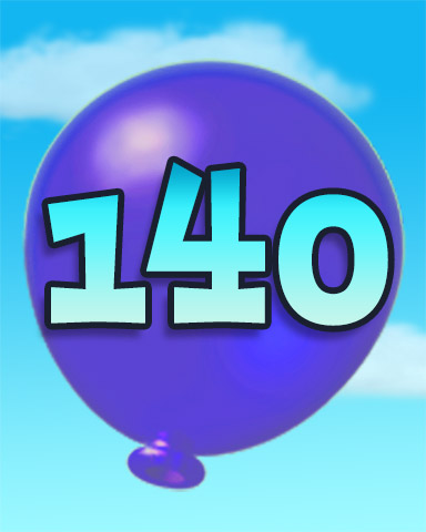 Rank 140 Badge - Poppit!™ HD Rank 140 Badge - Poppit!™ HD
