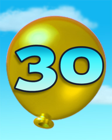 Rank 30 Badge - Poppit!™ HD Rank 30 Badge - Poppit!™ HD