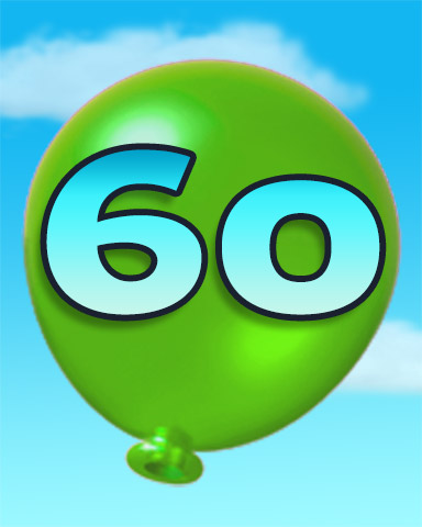 Rank 60 Badge - Poppit!™ HD Rank 60 Badge - Poppit!™ HD