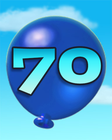 Rank 70 Badge - Poppit!™ HD Rank 70 Badge - Poppit!™ HD