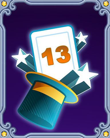 Magic Marathon Lap 13 Badge - Stack'em HD Magic Marathon Lap 13 Badge - Stack'em HD