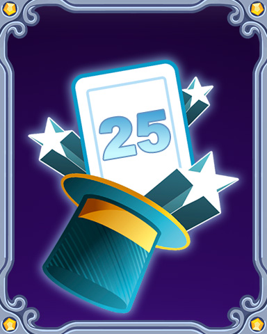 Magic Marathon Lap 25 Badge - Poppit! Bingo Magic Marathon Lap 25 Badge - Poppit! Bingo