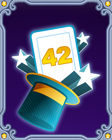 Magic Marathon Lap 42 Badge - Turbo 21 HD Magic Marathon Lap 42 Badge - Turbo 21 HD