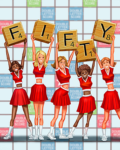 Spirit Squad Badge - SCRABBLE Spirit Squad Badge - SCRABBLE