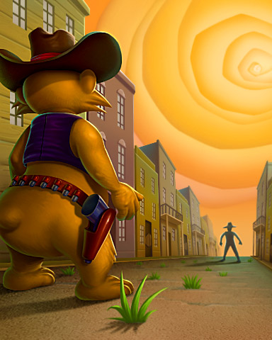 Pogo High Noon Badge Pogo High Noon Badge