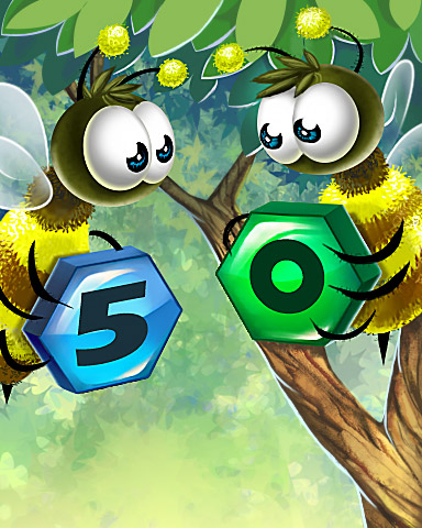 Nifty Fifty Badge - Tumble Bees HD Nifty Fifty Badge - Tumble Bees HD