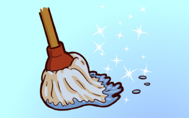 Mop Duty Badge - Quinn's Aquarium Mop Duty Badge - Quinn's Aquarium
