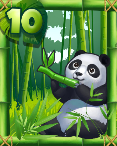The Panda Badge - Mahjong Safari HD The Panda Badge - Mahjong Safari HD