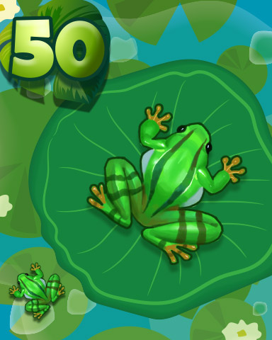 The Frog Badge - Mahjong Safari HD The Frog Badge - Mahjong Safari HD