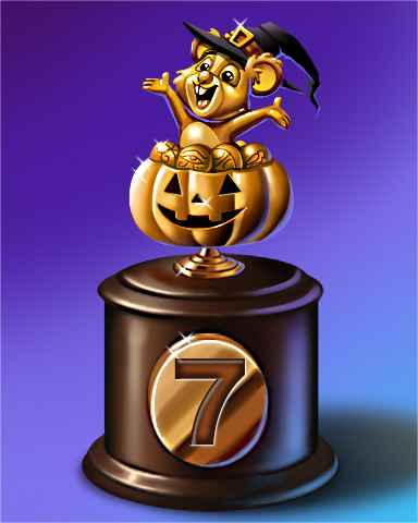 Spooky Sprint Lap 7 Badge - Phlinx II Spooky Sprint Lap 7 Badge - Phlinx II