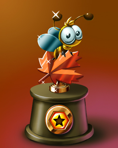 Pogo Fall Buzz Victory Badge Pogo Fall Buzz Victory Badge