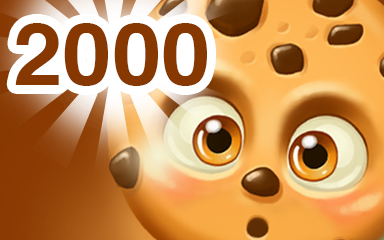 Chocolate Cookie 2000 Badge - Cookie Connect Chocolate Cookie 2000 Badge - Cookie Connect
