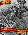 Simian Scribe Badge - 52 Card Pickup Simian Scribe Badge - 52 Card Pickup