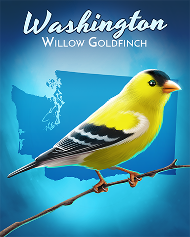 Willow Goldfinch Badge - Aces Up! HD Willow Goldfinch Badge - Aces Up! HD