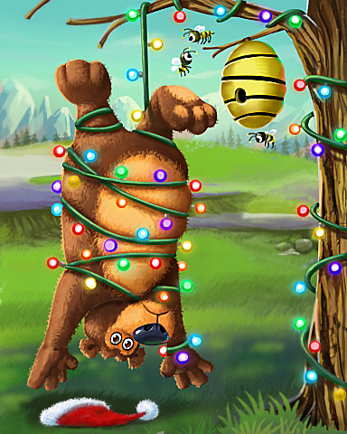 Holiday Blues Badge - Tumble Bees HD Holiday Blues Badge - Tumble Bees HD