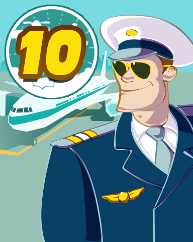 Rank 10 Badge - First Class Solitaire HD Rank 10 Badge - First Class Solitaire HD