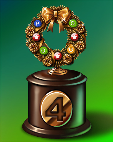 Holiday Dash Lap 4 Badge - Jet Set Solitaire Holiday Dash Lap 4 Badge - Jet Set Solitaire