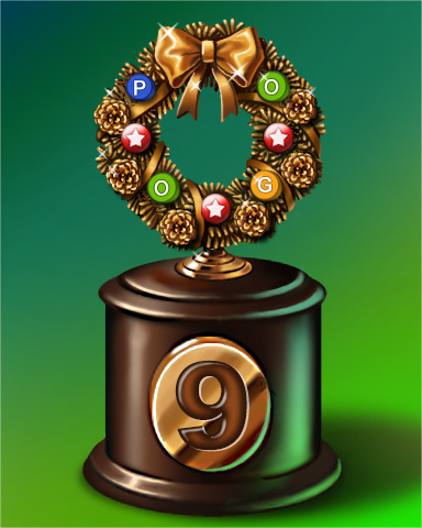 Holiday Dash Lap 9 Badge - Poppit! Bingo Holiday Dash Lap 9 Badge - Poppit! Bingo