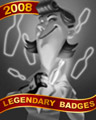 Bowling Bravado Badge - MONOPOLY The World Edition Bowling Bravado Badge - MONOPOLY The World Edition