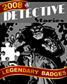 On The Case Badge - Bingo Luau On The Case Badge - Bingo Luau