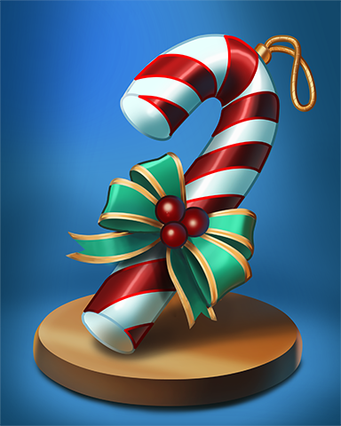 Candy Cane Badge - Grub Crawl Candy Cane Badge - Grub Crawl