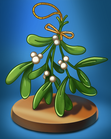 Mistletoe Badge - Quinn's Aquarium Mistletoe Badge - Quinn's Aquarium