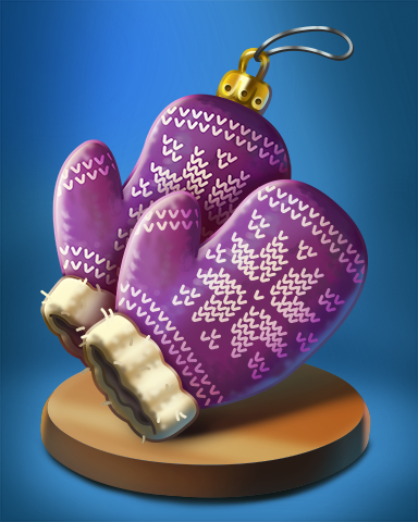 Mittens Badge - Vanishing Trail Mittens Badge - Vanishing Trail