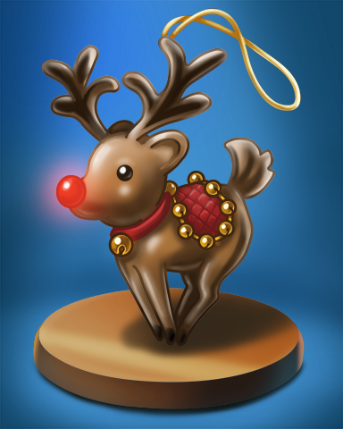 Reindeer Badge - Word Whomp HD Reindeer Badge - Word Whomp HD