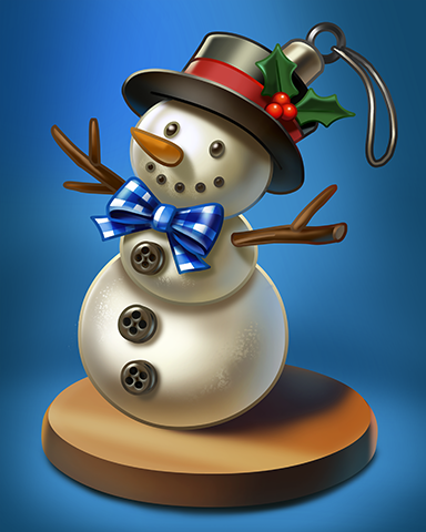 Snow Man Badge - Crossword Cove HD Snow Man Badge - Crossword Cove HD